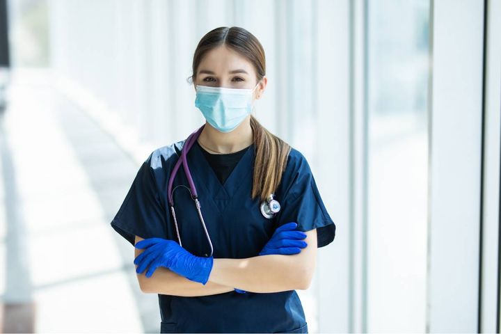 A medical assistant with CCMA certification poses for a photo.