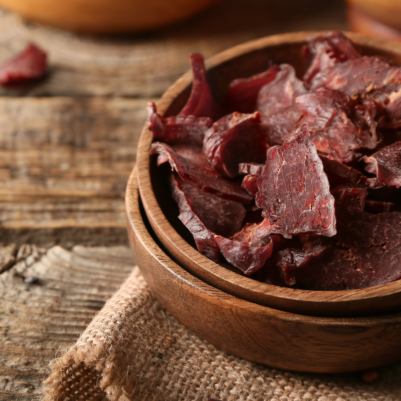 Beef jerky.