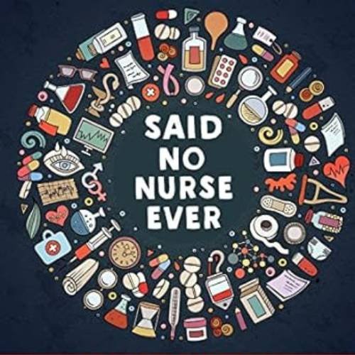 Relatable nurse coloring book.