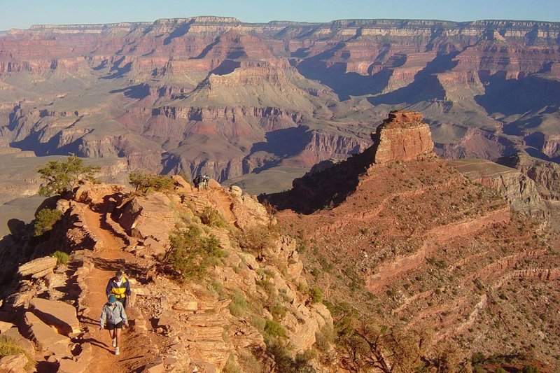 A photo of the Grand Canyon in Arizona.