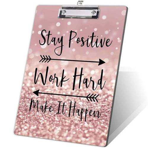 Inspirational clipboard.