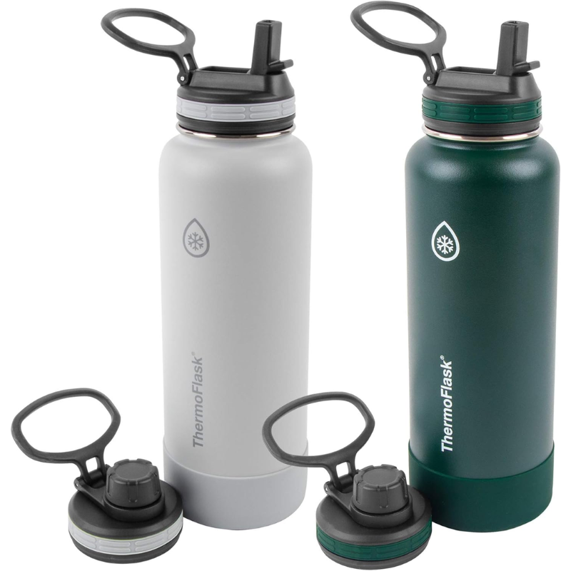 Refillable Thermoflask nurse water bottle.