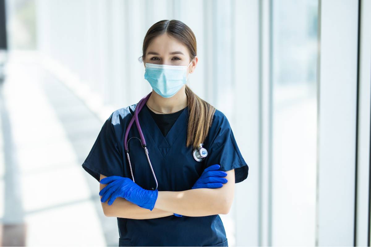 A medical assistant with CCMA certification poses for a photo.